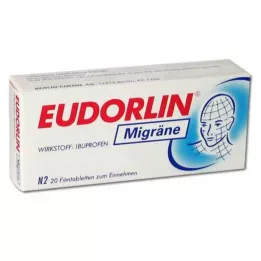 EUDORLIN Migreenikalvopäällysteiset tabletit, 20 kpl