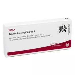 ISCUCIN crataegi Strength A Ampullit, 10X1 ml