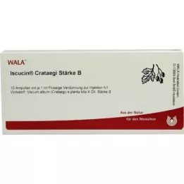 ISCUCIN crataegi Strength B Ampullit, 10X1 ml