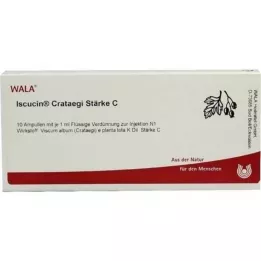 ISCUCIN crataegi Strength C Ampullit, 10X1 ml