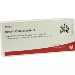 ISCUCIN crataegi Strength D Ampullit, 10X1 ml