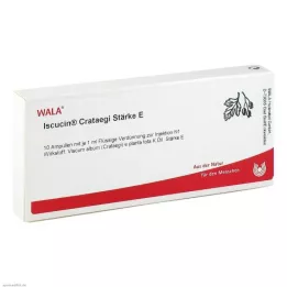 ISCUCIN crataegi Strength E Ampullit, 10X1 ml