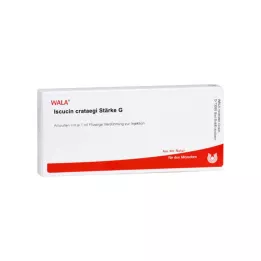 ISCUCIN crataegi Strength G -ampullit, 10X1 ml