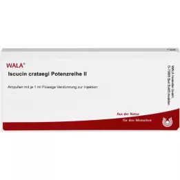 ISCUCIN crataegi potenssisarjan II ampullit, 10X1 ml