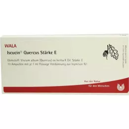 ISCUCIN quercus Strength E -ampullit, 10X1 ml