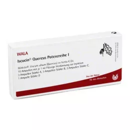 ISCUCIN quercus potenssisarjan I ampullit, 10X1 ml