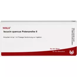 ISCUCIN quercus potenssisarja II ampullit, 10X1 ml