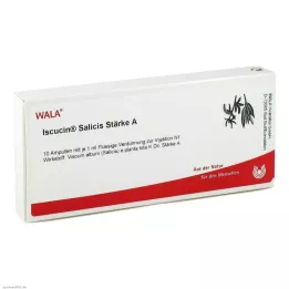 ISCUCIN salicis Vahvuus A Ampullit, 10X1 ml