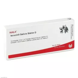 ISCUCIN salicis Strength D Ampullit, 10X1 ml