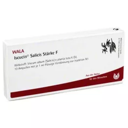 ISCUCIN salicis Vahvuus F Ampullit, 10X1 ml