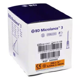 BD MICROLANCE Kanyyli 25 G 5/8 0,5x16 mm, 100 kpl