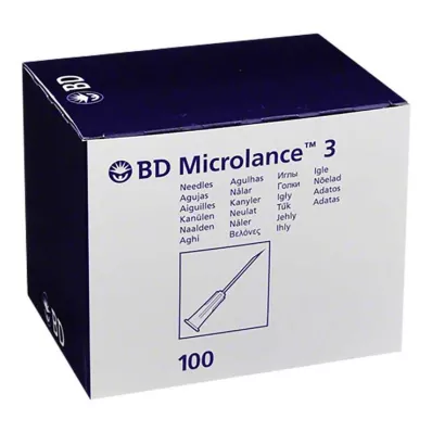 BD MICROLANCE Kanyyli 30 G 1/2 0,29x13 mm, 100 kpl