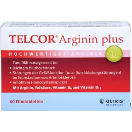 Telcor Arginiini Plus Film Tabletit, 60 kpl