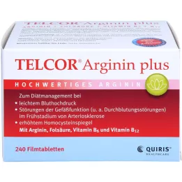 Telcor Arginiini Plus Film Tabletit, 240 kpl