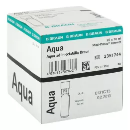 AQUA AD Injectabilia Miniplasco connect Inj.-Lsg., 20X10 ml