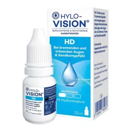 HYLO-VISION HD Silmätipat, 15 ml