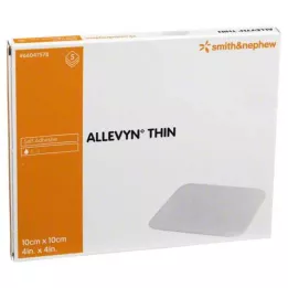 ALLEVYN Ohut 10x10 cm ohut haavasidos, 5 kpl