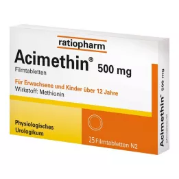 ACIMETHIN Kalvopäällysteiset tabletit, 25 kpl
