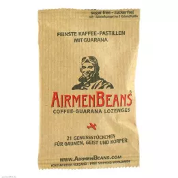 AIRMENBEANS hienoimmat kahvipastillit guaranalla, 21 kpl
