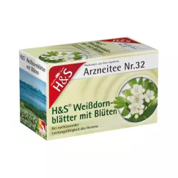 H&S Orapihlajan lehdet kukilla suodatinpussi, 20X1,6 g