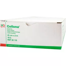 CELLONA GYPSUM BANDS 20 CMX2 M, 2x5 kpl