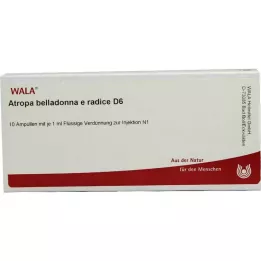 ATROPA belladonna e Radix D 6 -ampullit, 10X1 ml