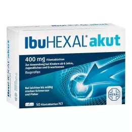 IBUHEXAL akut 400 kalvopäällysteistä tablettia, 50 kpl