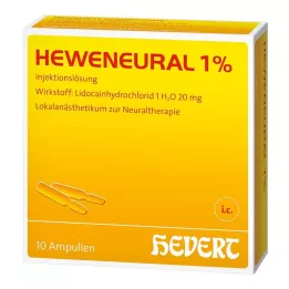 HEWENEURAL 1 % ampullit, 10X2 ml