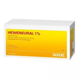 HEWENEURAL 1 % ampullit, 100X2 ml