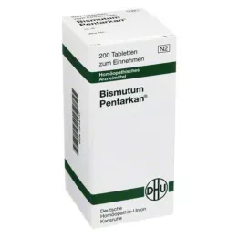 BISMUTUM PENTARKAN Tabletit, 200 kpl