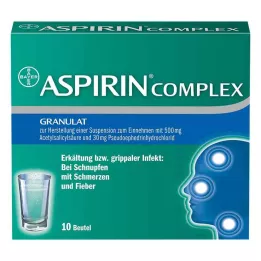 ASPIRIN COMPLEX Btl.m.Gran.z.Herst.e.Susp.z.Einn., 10 kpl