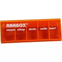 ANABOX Tagesbox Orange, 1 kpl