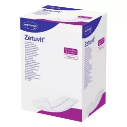 ZETUVIT Imukykyiset kompressit steriilit 20x40 cm, 5 kpl