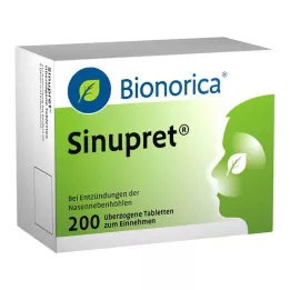SINUPRET päällystetyt tabletit, 200 kpl