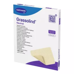 GRASSOLIND voide puristaa 10x10 cm steriiliä, 10 kpl