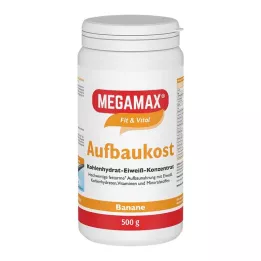 MEGAMAX Ruokabanaanijauheen rakentaminen, 500 g