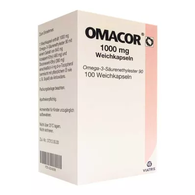 OMACOR 1000 mg pehmeät kapselit, 100 kpl