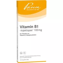 VITAMIN B1 INJEKTOPAS 100 mg: n injektioliuos, 10x2 ml