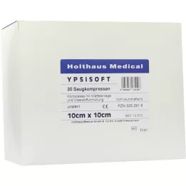 SAUGKOMPRESSEN Ypsisoft ei-steriili 10x20 cm, 30 kpl