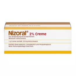 NIZORAL 2 % kerma 15 g, 15 ml