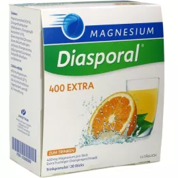 MAGNESIUM DIASPORAL 400 ylimääräistä juomista, 20 kpl