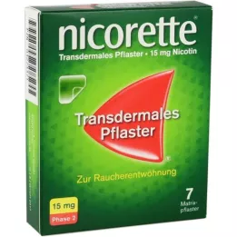 NICORETTE TX Pflaster 15 mg, 7 kpl