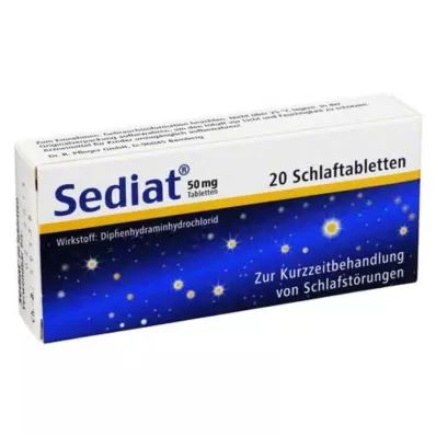 SEDIAT Tabletit, 20 kpl