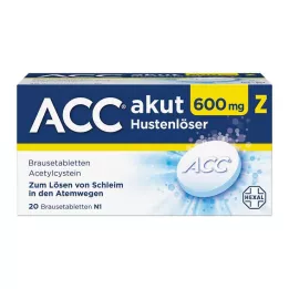 ACC akut 600 Z yskänlääke poretabletti, 20 kpl