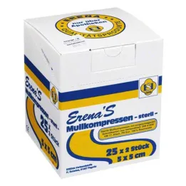Erena steriili sideharsopakkaus 5x5cm, 25x2 kpl