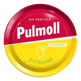 PULMOLL Sitruuna-sokerittomia karkkeja, 50 g