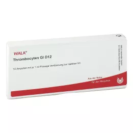THROMBOCYTEN GL D 12 ampullia, 10X1 ml
