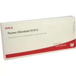 THYMUS GLANDULA GL D 12 ampullia, 10X1 ml