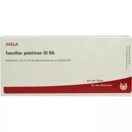 TONSILLAE palatinae GL D 6 ampulli, 10X1 ml