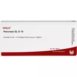 PANCREAS GL D 15 Ampules, 10x1 ml